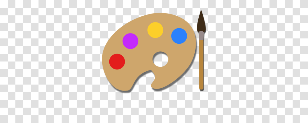 Brush Painting Artist Palette, Paint Container, Disk Transparent Png