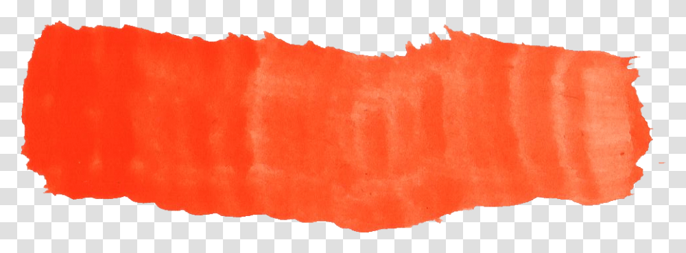 Brush Stroke Clipart Orange Brush Stroke, Pillow, Cushion, Painting Transparent Png