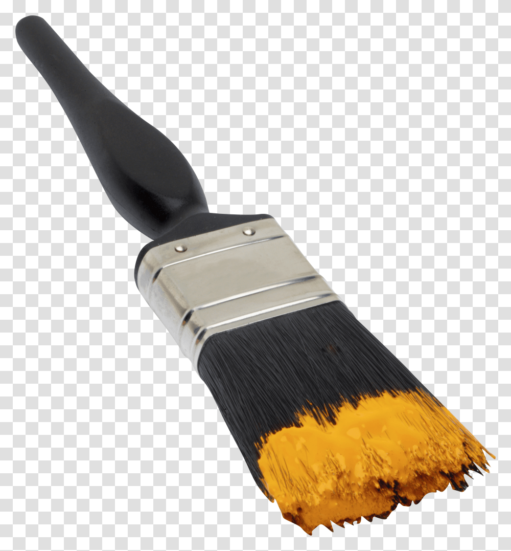 Brush Yellow Paint Brush Transparent Png