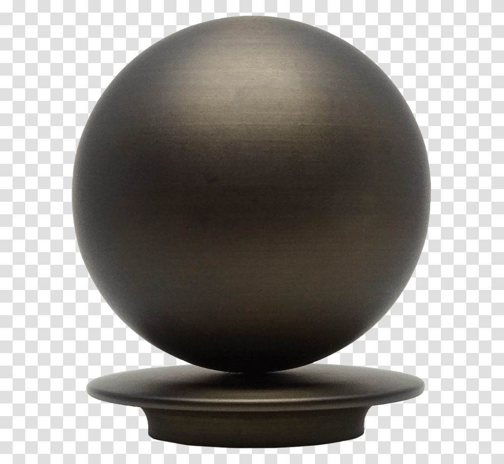 Brushed Bronze 50mm Metal Ball Finial Sphere, Moon, Outer Space, Night, Astronomy Transparent Png