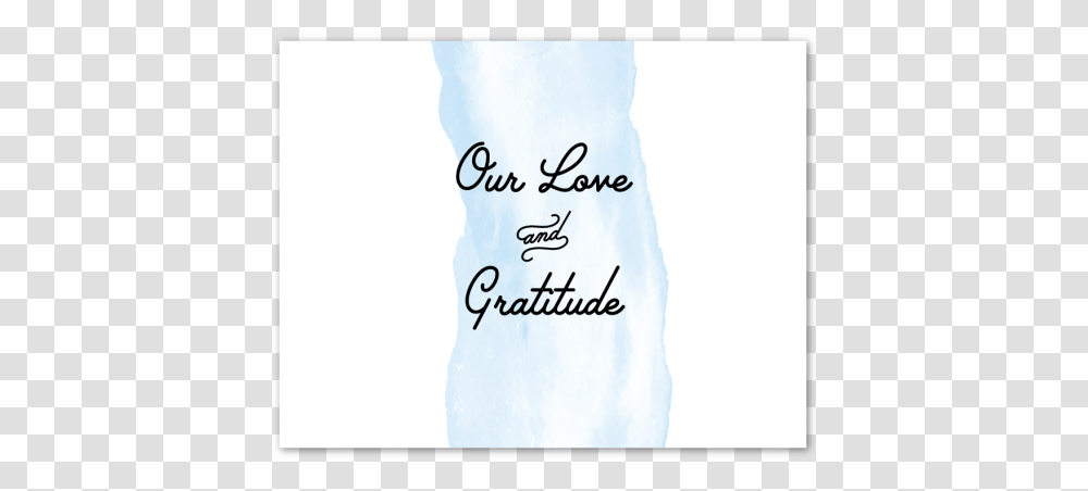 Brushed Watercolor Thank You Card With Folddata Caption Calligraphy, Person, Beverage Transparent Png