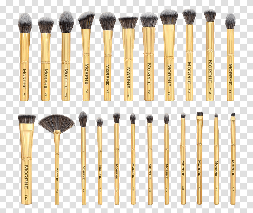 Brushes Picture Morphe Gilded Brush Set, Tool, Leisure Activities, Musical Instrument, Flute Transparent Png