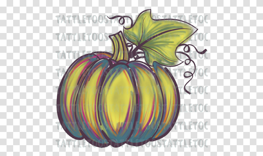 Brushpaintedpumpkintf Purple Painted Watercolor Blue Watercolor Pumpkin, Text, Petal, Flower, Plant Transparent Png