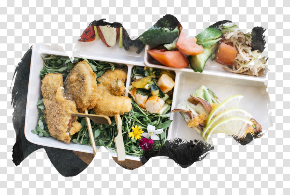 Brushstroke Photo Rissole, Food, Fried Chicken, Plant, Lunch Transparent Png