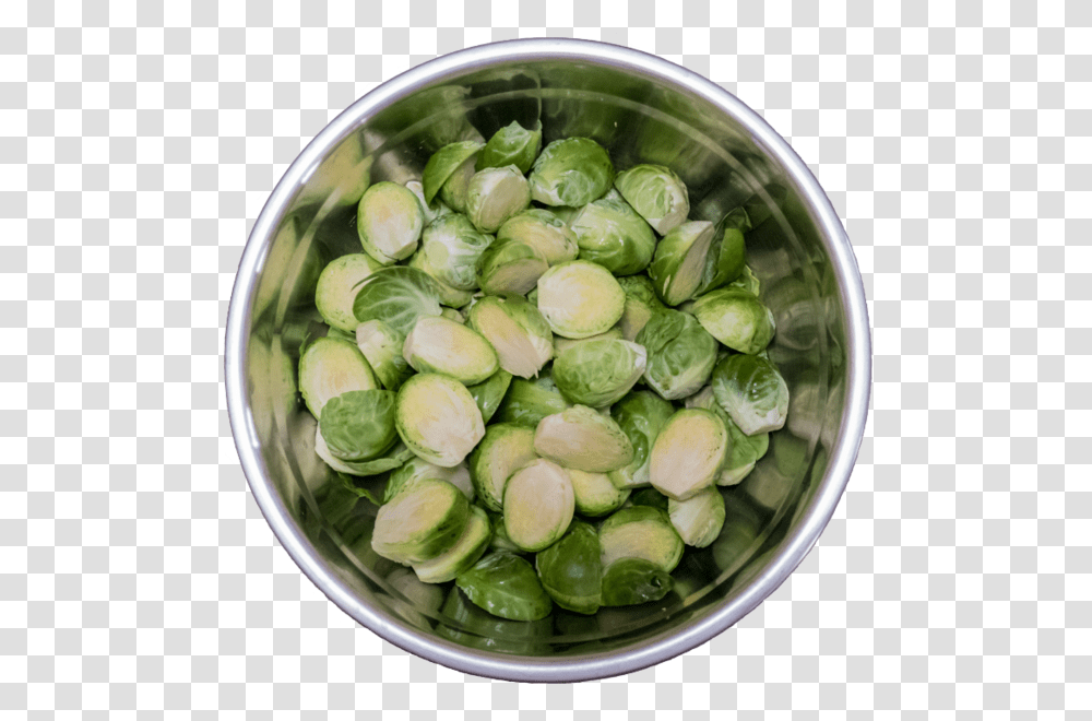 Brussel Sprouts In Stainless Steel Cutout Brussels Sprout, Plant, Vegetable, Food, Cucumber Transparent Png