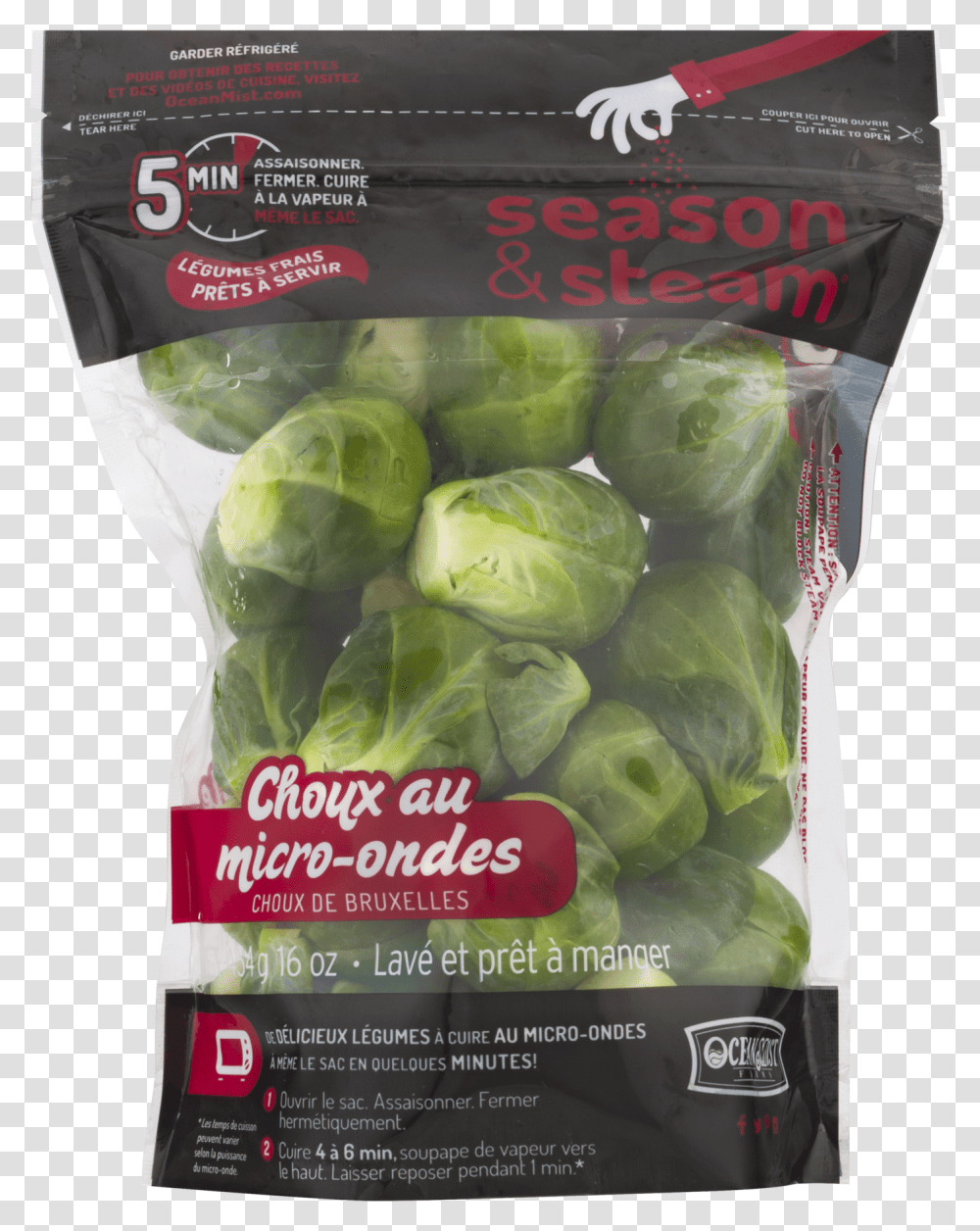 Brussels Sprout, Plant, Vegetable, Food, Produce Transparent Png
