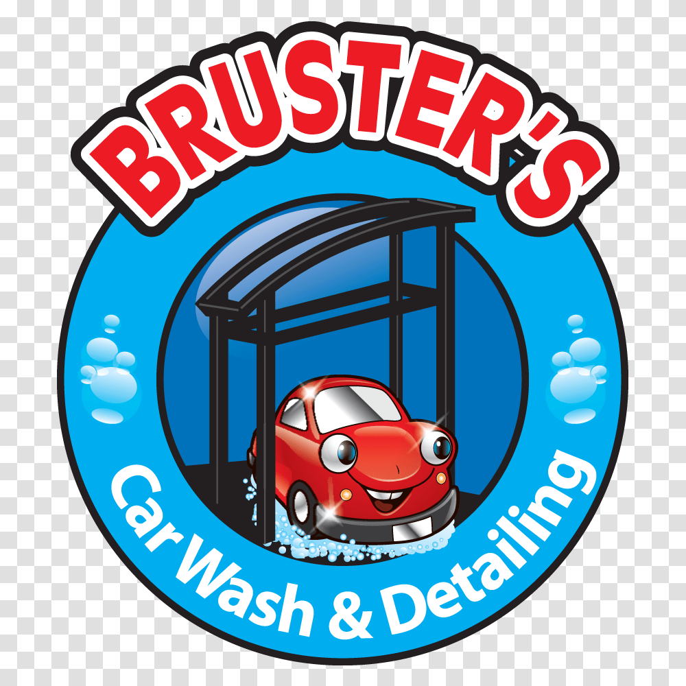 Brusters Car Wash Detailing Logo Brusters Car Wash, Vehicle, Transportation, Poster, Advertisement Transparent Png