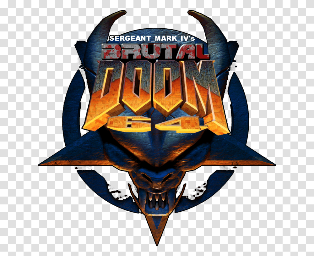 Brutal Doom 64 Steam, Paper, Crystal Transparent Png