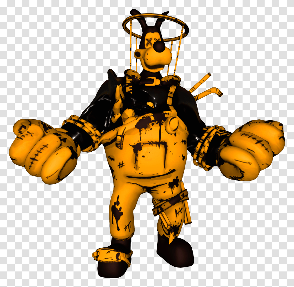 Brute Boris From Chapter 4 Of Bendy And The Ink Machine Bendy And The Ink Machine Boris, Toy, Astronaut, Robot Transparent Png