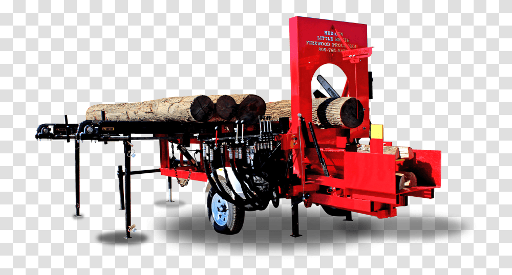 Brute Hud Son Firewood Processor Hudson Wood Processor, Machine, Fire Truck, Vehicle, Transportation Transparent Png