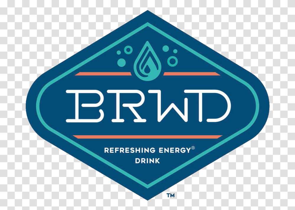 Brwd Brwd Refreshing Energy Drinks, Road Sign, Label Transparent Png