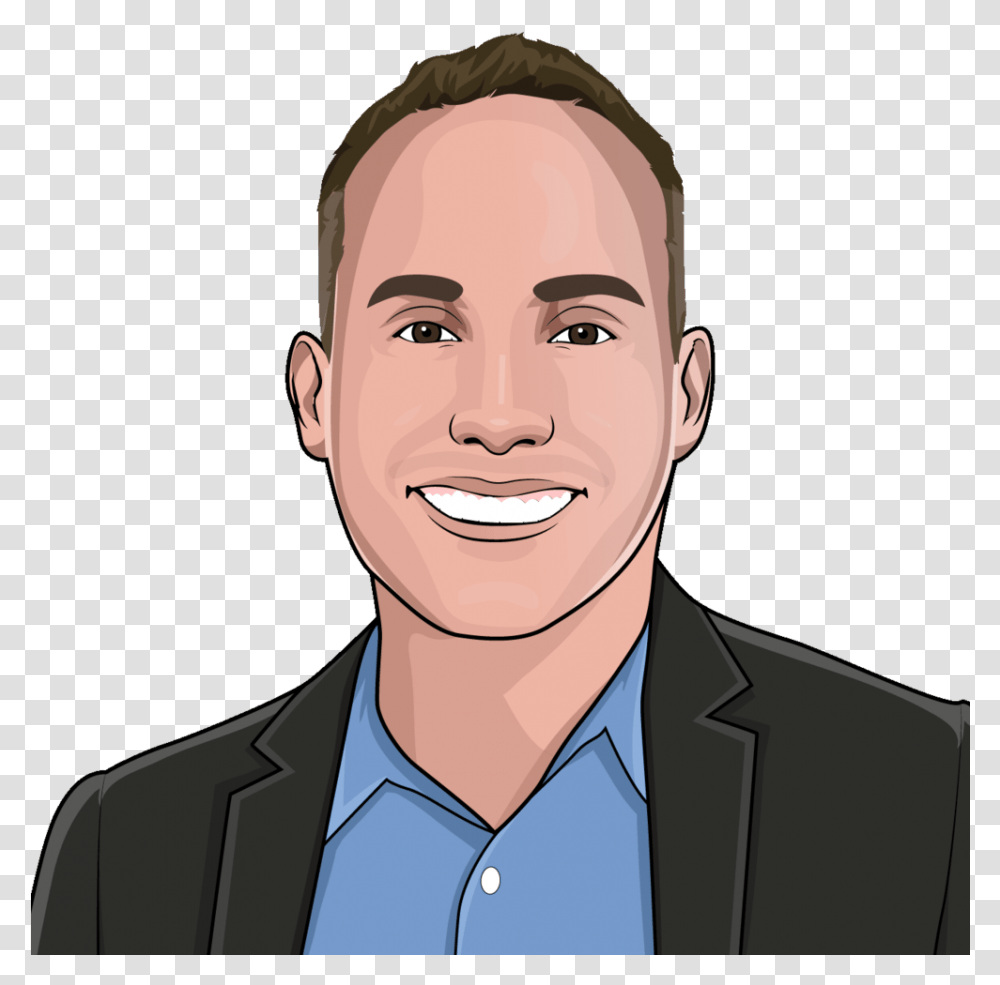 Bryan Hallock Attorney Profile Cartoon, Face, Person, Head Transparent Png