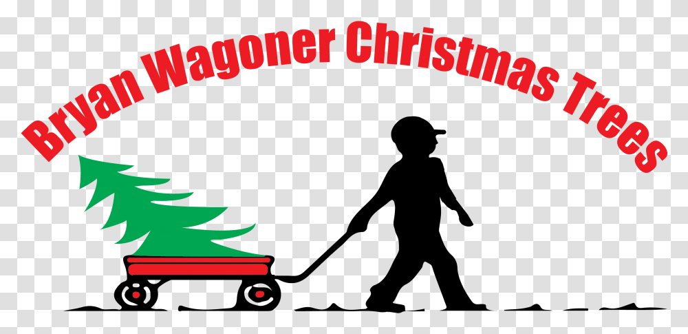 Bryan Wagoner Christmas Trees Logo Clipart Full Size Illustration, Text Transparent Png