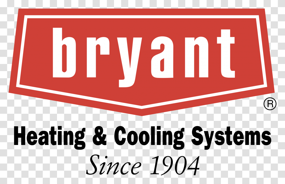 Bryant Heating And Cooling Logo, Number, Word Transparent Png