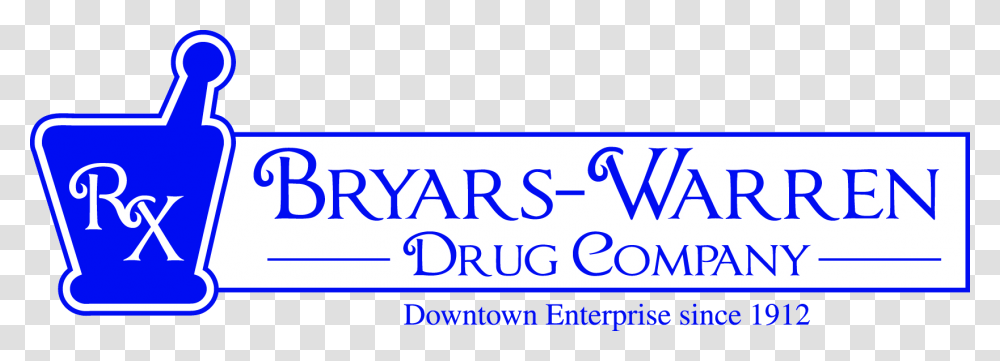 Bryars Warren Drug Co Calligraphy, Word, Label, Logo Transparent Png