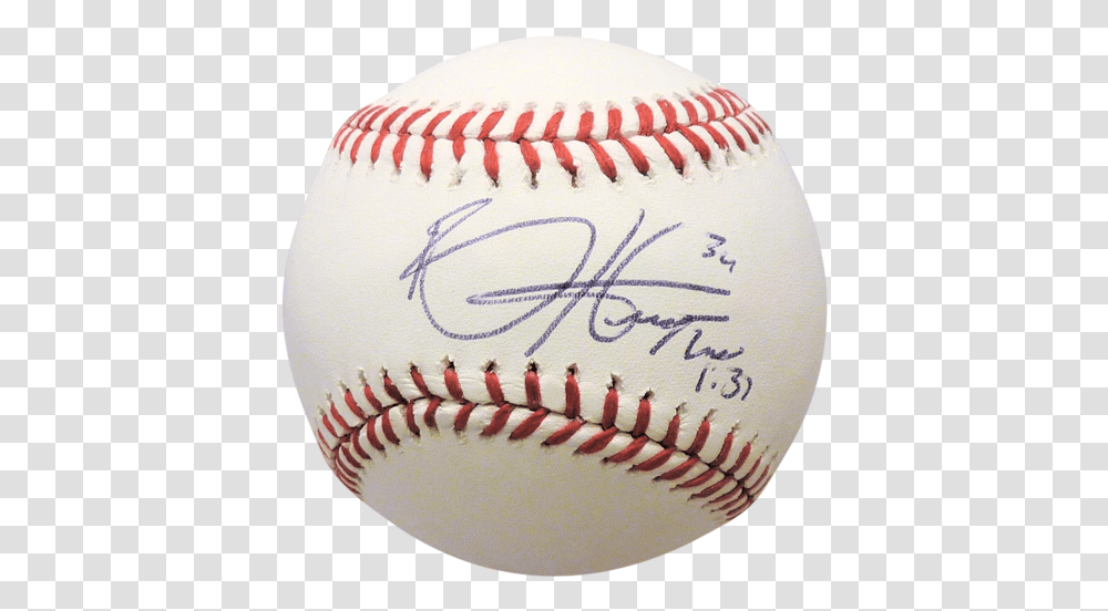 Bryce Harper Autographed Mlb Baseball Dj Lemahieu Signed Baseball, Text, Birthday Cake, Dessert, Food Transparent Png