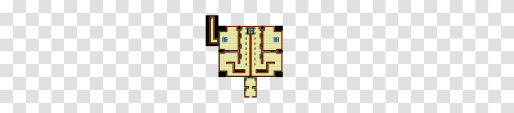 Bryon Ruins, Cross, Rug, Pac Man Transparent Png