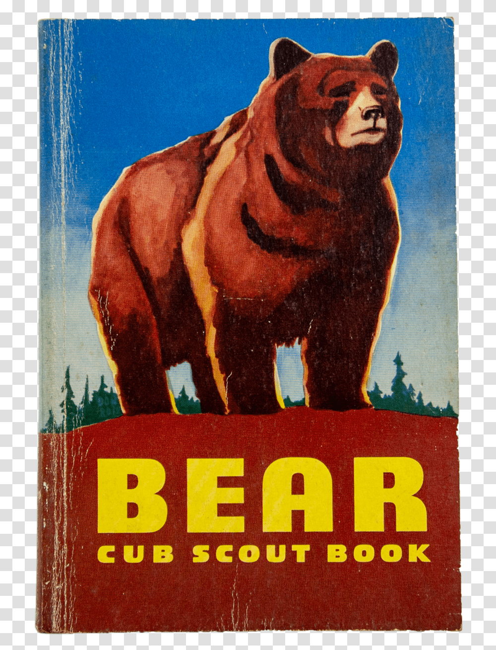 Bsoa Bear Cub Scout Book Scouting, Poster, Advertisement, Mammal, Animal Transparent Png