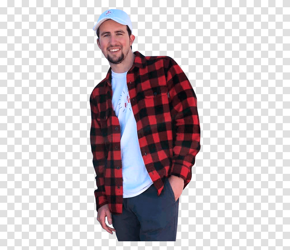 Btarts Asher New Plaid, Shirt, Person, Tie Transparent Png