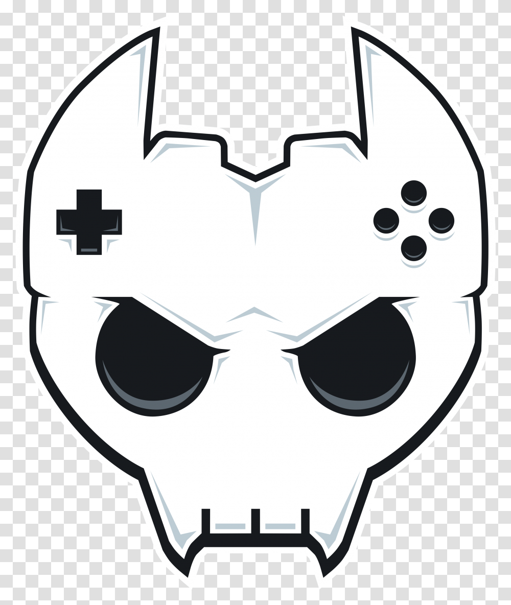 Btc Skull Logo Products From Blame The Blame The Controller Logo, Mask, Stencil Transparent Png