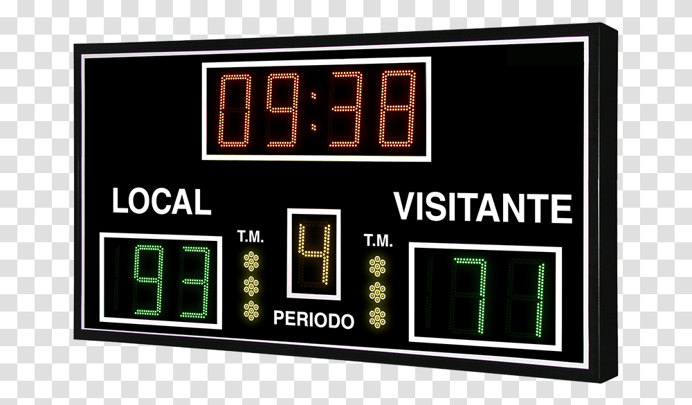 Bth 125 Parking Visiteurs, Scoreboard Transparent Png