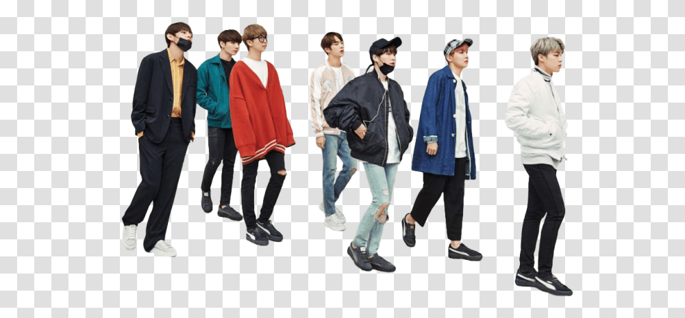 Bts 2017 Album Love Yourself, Clothing, Person, Coat, Long Sleeve Transparent Png