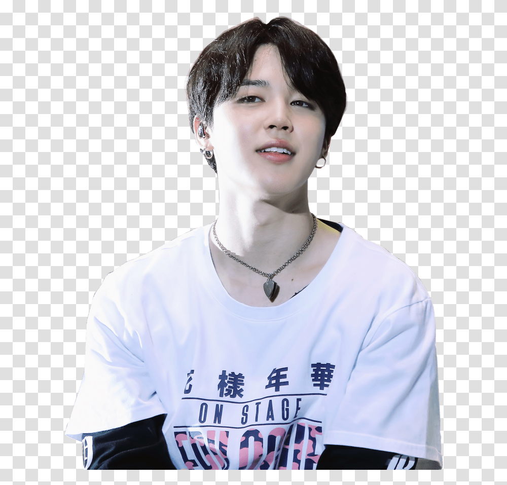 Bts And Jimin Image Jimin Black Hair, Necklace, Jewelry, Accessories, Accessory Transparent Png