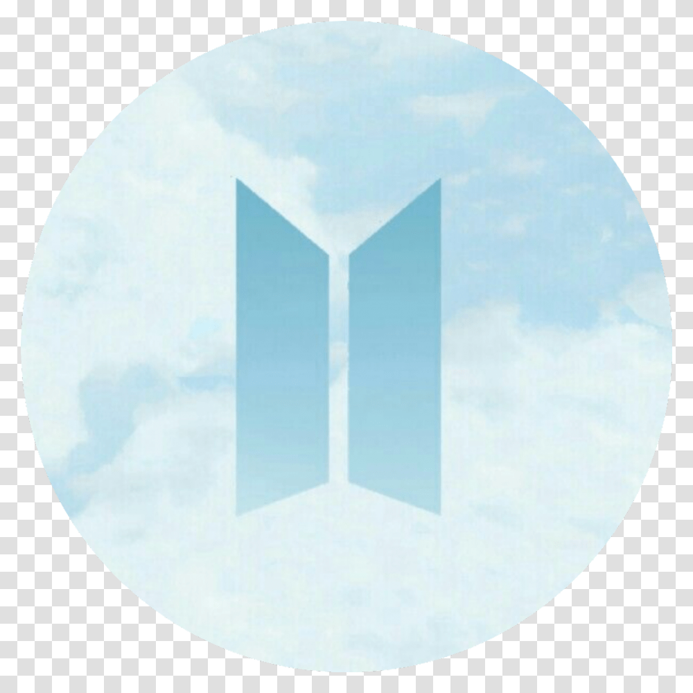 Bts Army Btsarmy Circle Circleaesthetic Blue Dandelion Bird Tattoo, Moon, Outdoors, Nature, Sky Transparent Png