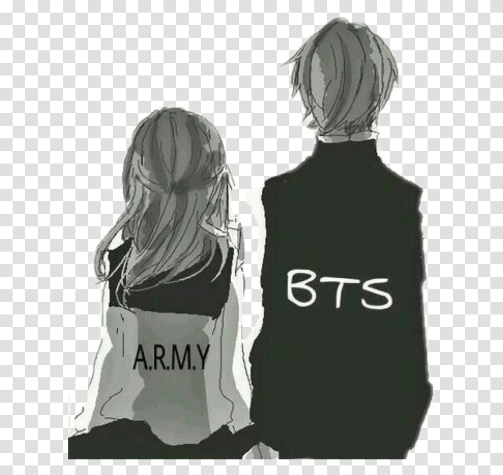 Bts Army Together Forever, Person, Book Transparent Png