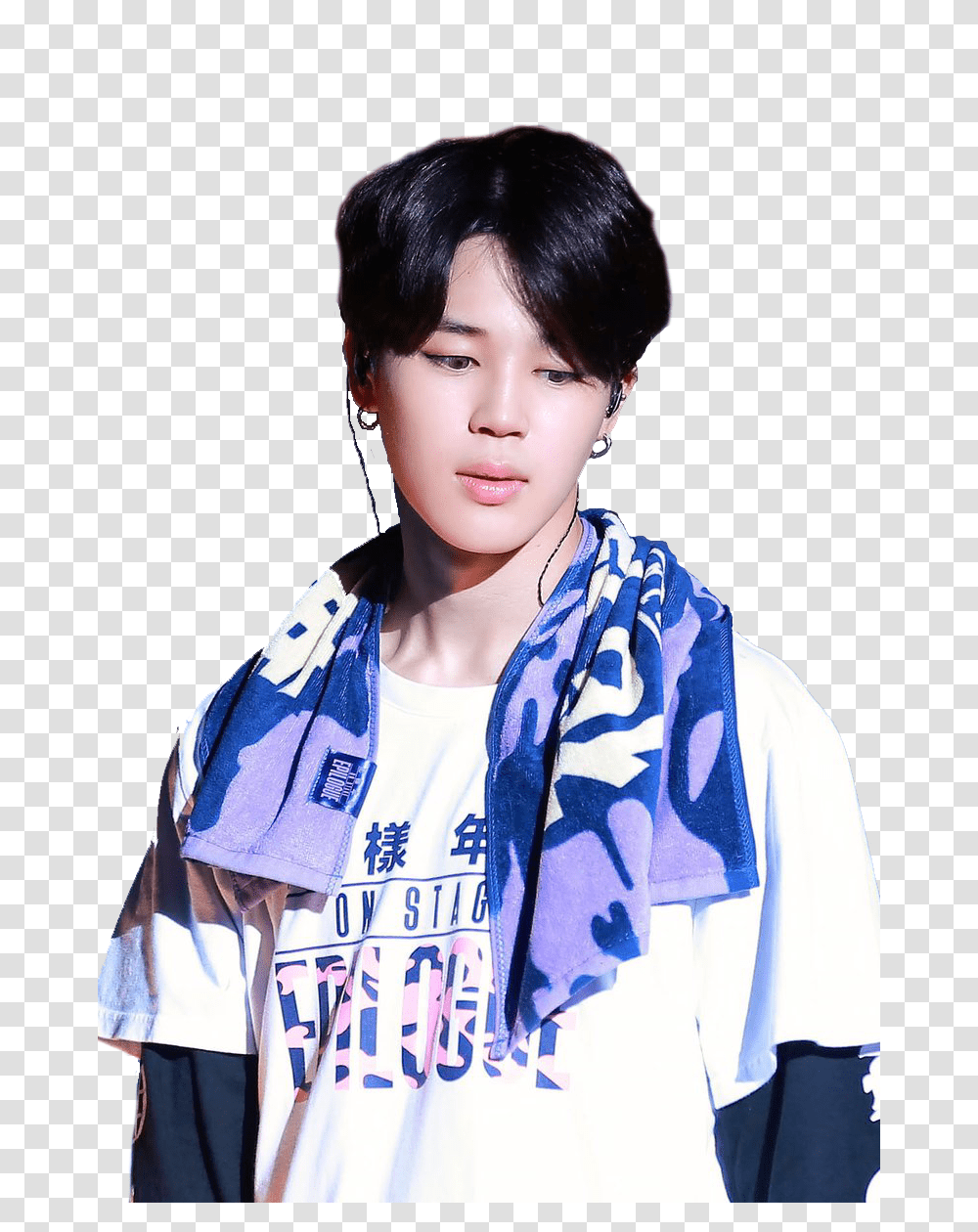 Bts Jimin And Kpop Image, Person, Sleeve, Face Transparent Png