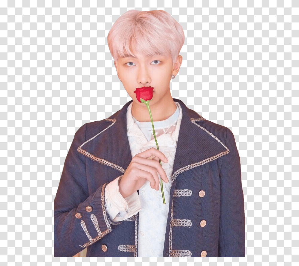 Bts Pack Shared Rm Map Of The Soul Persona, Human, Blonde, Woman, Girl Transparent Png