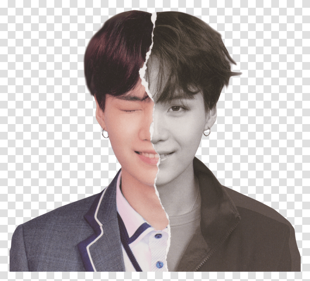 Bts Suga And Min Yoongi Image Love Yourself Answer Suga, Person, Face, Accessories Transparent Png
