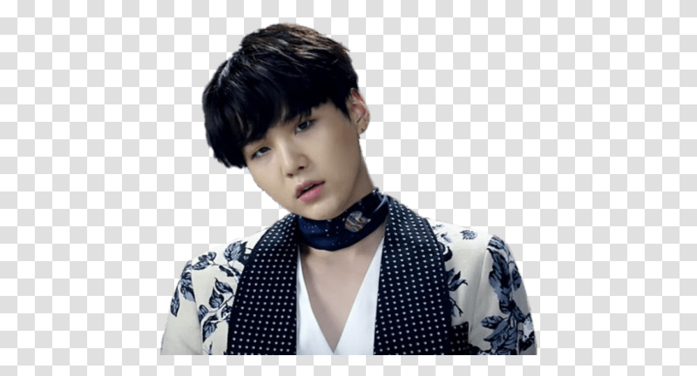 Bts Suga Suga Bts Blood Sweat And Tears, Person, Human, Face, Texture Transparent Png
