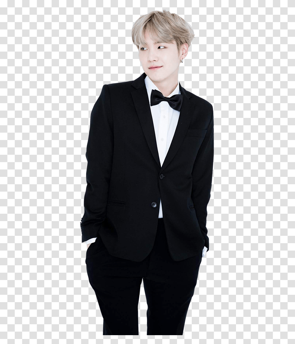 Bts Suga Suit Sticker Tags Suga In A Suit Gif, Tie, Accessories, Accessory Transparent Png
