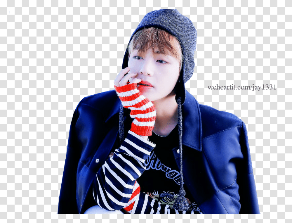 Bts V And Taehyung Image Bts You Never Walk Alone Taehyung, Apparel, Person, Human Transparent Png