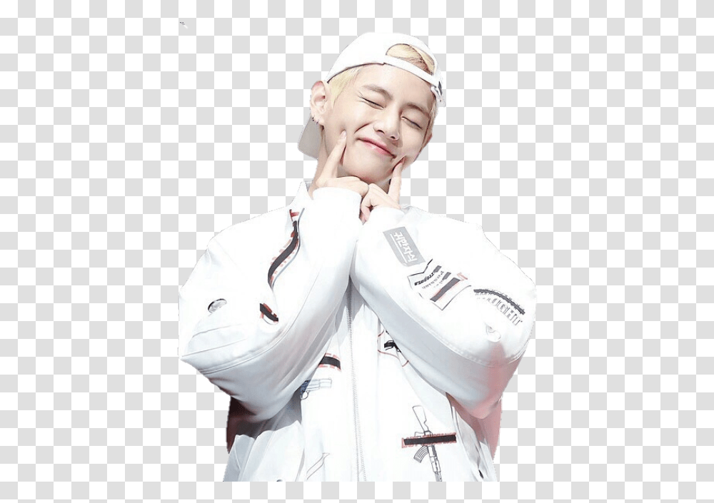 Bts V And Taehyung Image, Person, Human, Apparel Transparent Png