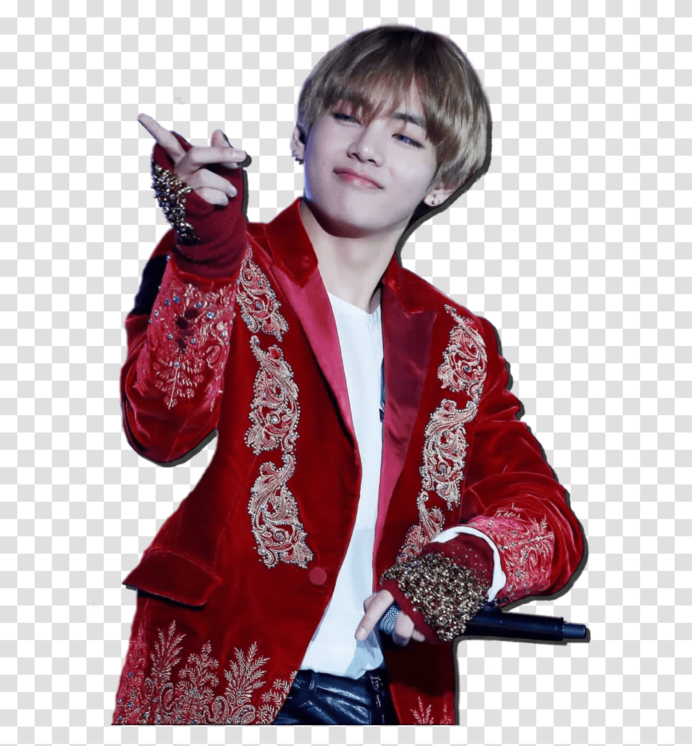 Bts V Banner Library Download Kim Taehyung Sexiest Man Alive, Person, Long Sleeve, Leisure Activities Transparent Png