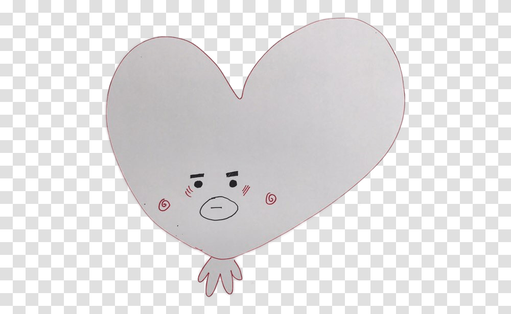 Bts V Heart Drawing Kim Taehyung, Sunglasses, Accessories, Accessory, Pillow Transparent Png