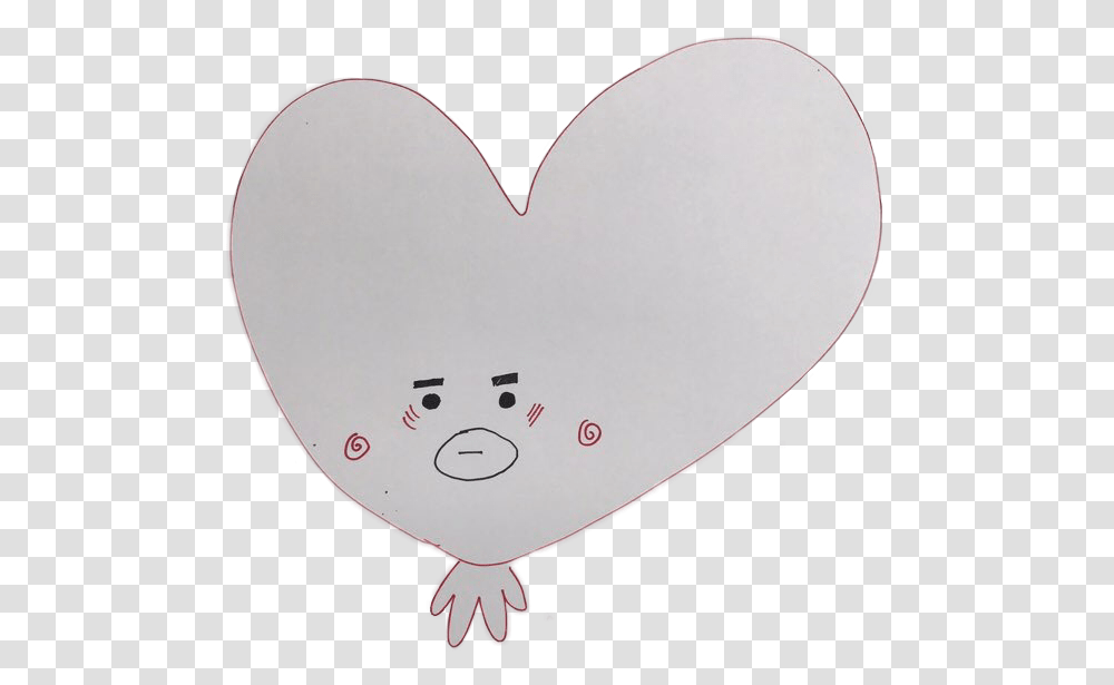 Bts V Heart Drawing, Sunglasses, Accessories, Accessory, Pillow Transparent Png