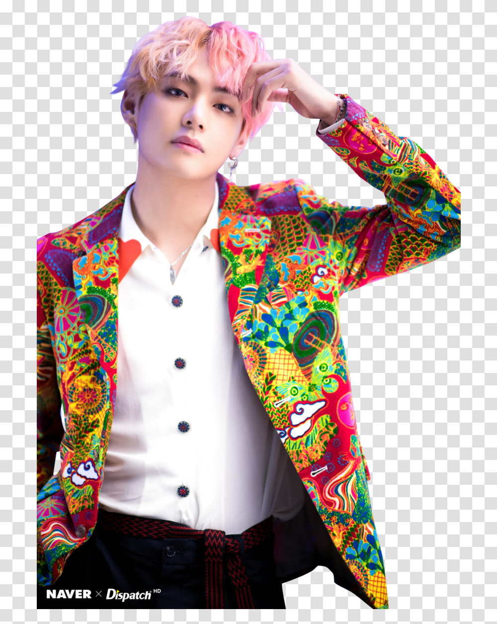 Bts V Idol Hd, Person, Performer, Sleeve Transparent Png