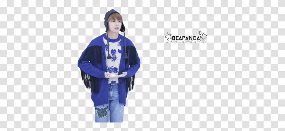 Bts V Spring Day, Sleeve, Person, Long Sleeve Transparent Png