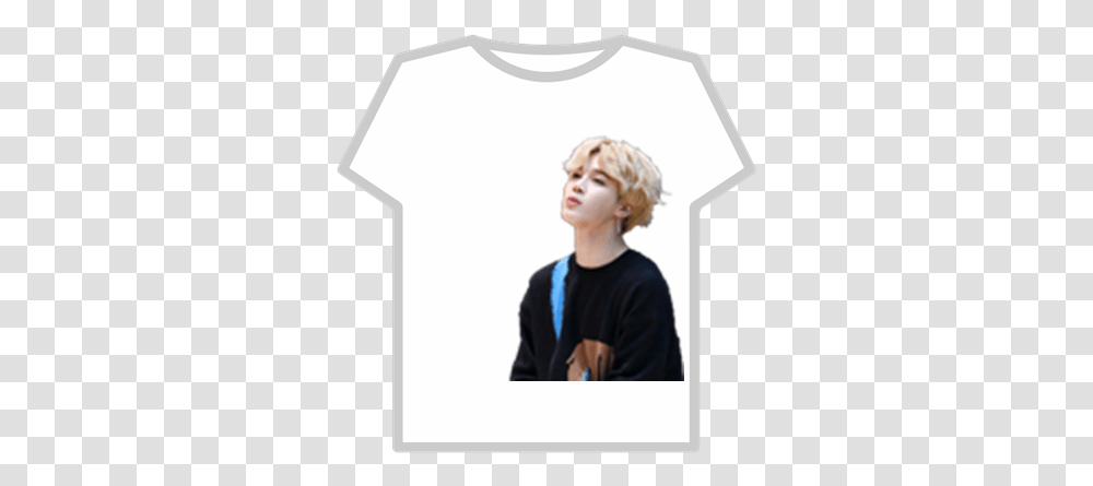 Btsjimin Roblox Jimin, Sleeve, Clothing, Person, Long Sleeve Transparent Png