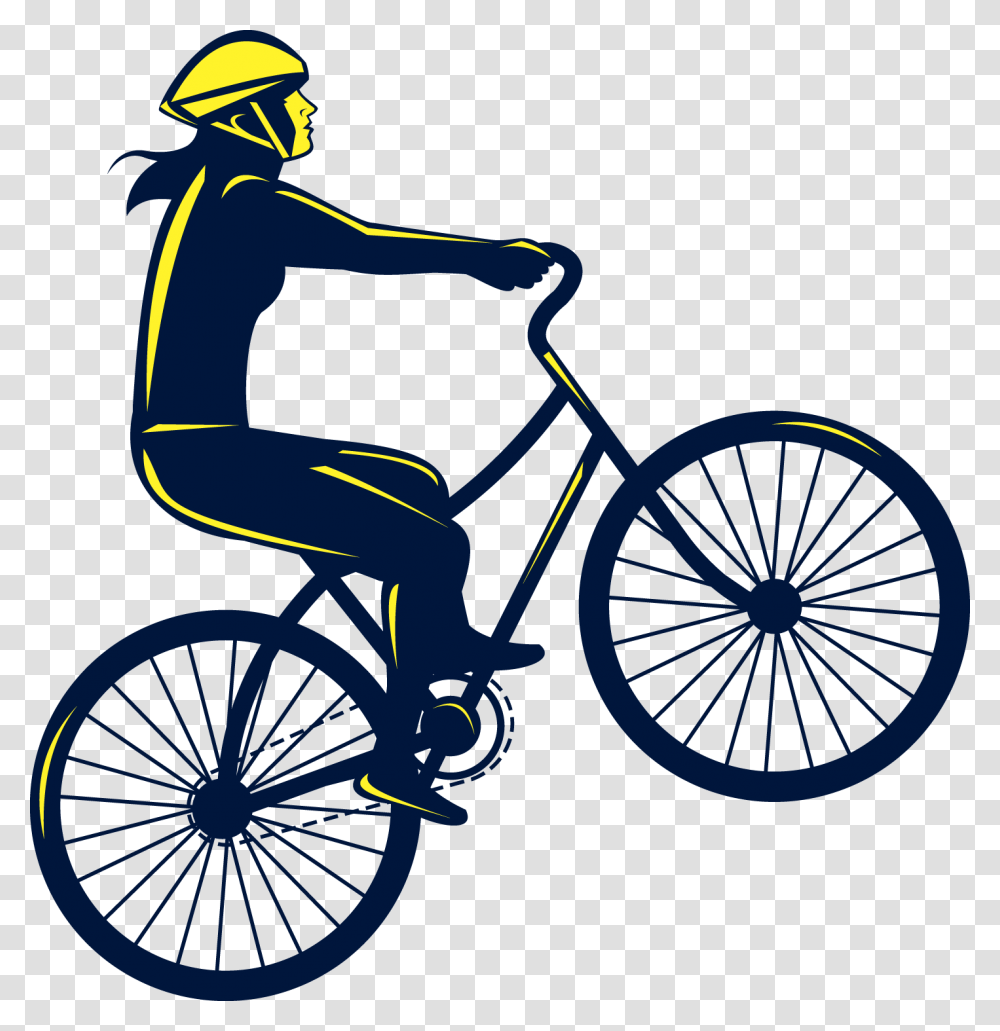 Bttf Biker, Bicycle, Vehicle, Transportation, Wheel Transparent Png