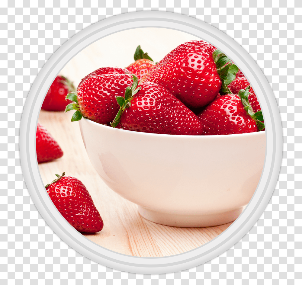 Buah Strawberry Strawberry In A Bowl, Fruit, Plant, Food, Raspberry Transparent Png