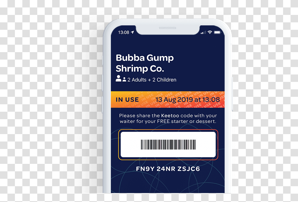 Bubba Gump Shrimp Co Mobile Phone, Label, Text, Electronics, Id Cards Transparent Png