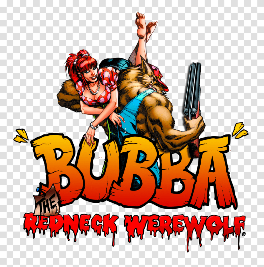 Bubba The Redneck Werewolf, Advertisement, Poster, Person, Costume Transparent Png
