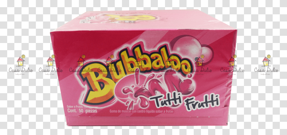 Bubbaloo Gum, Box, Candy, Food Transparent Png