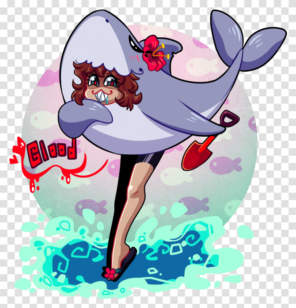 Bubbers The Shark Cartoon, Mammal, Animal, Poster Transparent Png