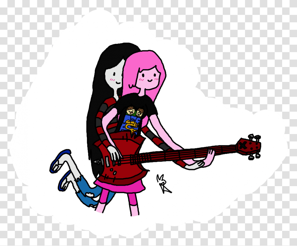 Bubble Bass Marceline With Her Bass, Person, Human, Leisure Activities, Musician Transparent Png