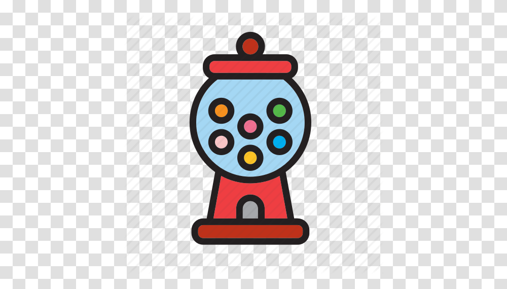 Bubble Bubblegum Candy Gum Gumball Machine Sweeties Icon, Road Sign, Robot, Outdoors Transparent Png